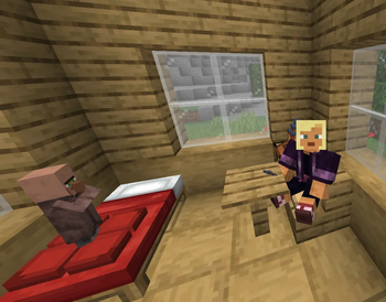 Chilling with definitely not kidnapped son