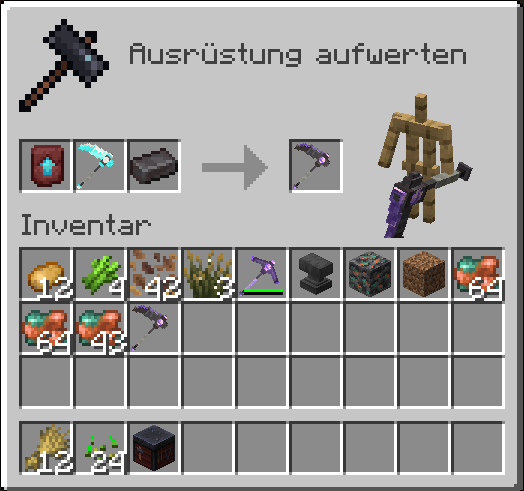 Reforging Rune upgrade — Iron/Gold → Diamond