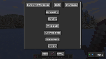 Enchantment Selector