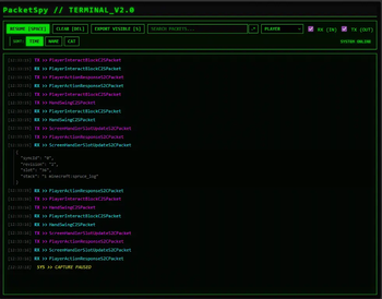 Packet Spy Screenshot 1
