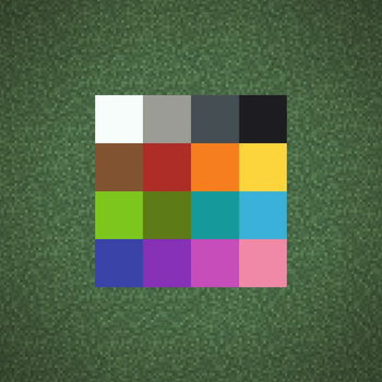 All glowing block colors