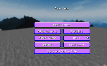 Esc Menu