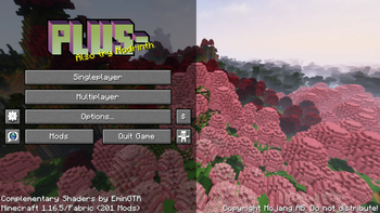 Main menu