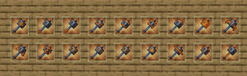 all maces+resin trims