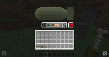 Nuclear bomb GUI with required components