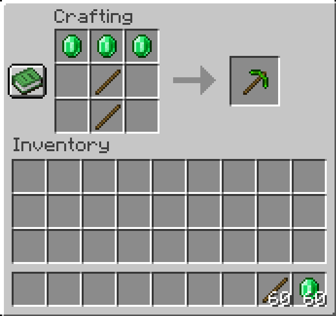 Emerald Pickaxe