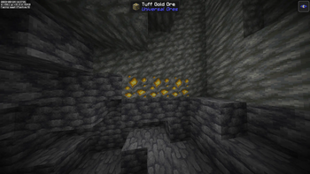 gold ore