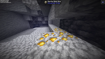gold ore