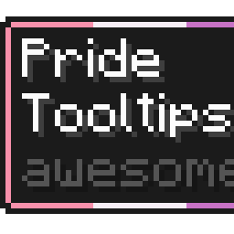 Sapphic Pride Flag Tooltip (Frame-only Tricolor)