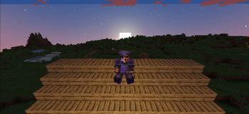 Minecraft SunSet