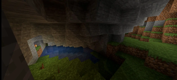 Minecraft Cave Lightning 