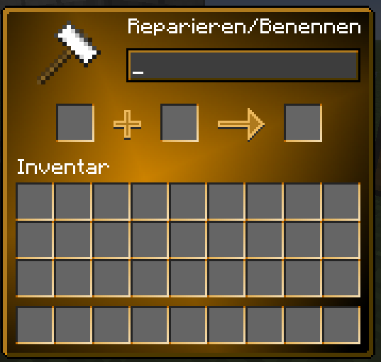 Golden default GUI texturepack