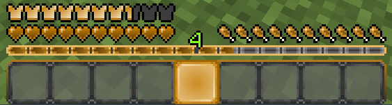 Golden default GUI texturepack