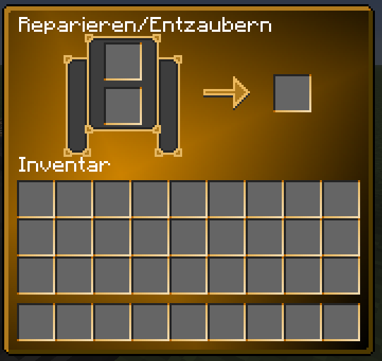 Golden default GUI texturepack