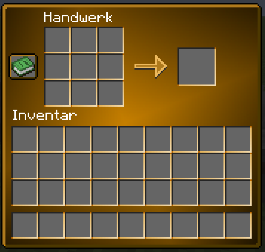 Golden default GUI texturepack