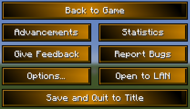 Golden default GUI texturepack