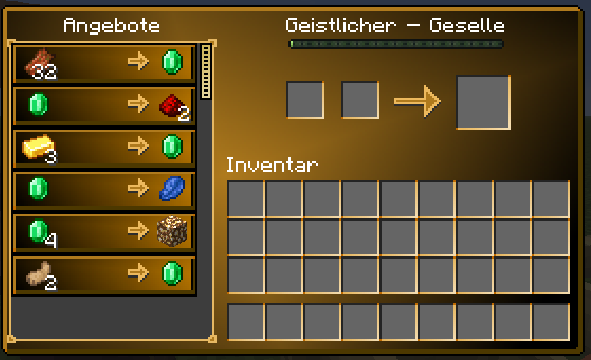 Golden default GUI texturepack
