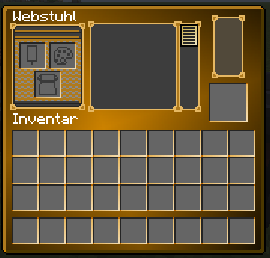 Golden default GUI texturepack
