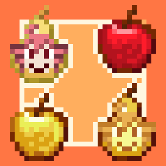 Pearto / Teto Pear Over Apples