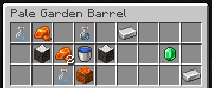 Pale Garden Barrel