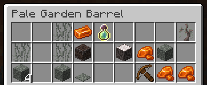Pale Garden Barrel
