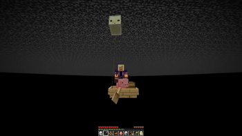 Sulfur Cube With Honey Block