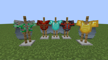 Armored elytra on armor stands