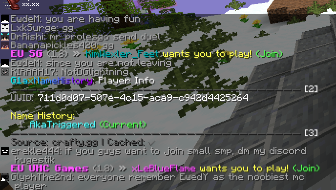 G1axNameHistory Chat Output 2