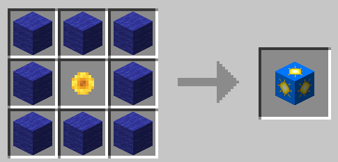 craft block of sun