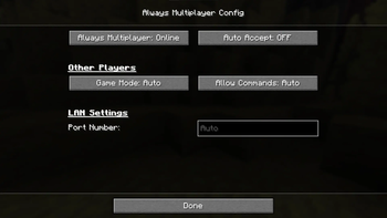 Always Multiplayer Config
