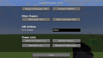 Always Multiplayer Settings