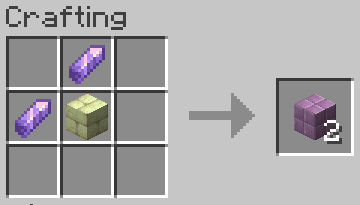 Recipe For Purpur Blocks