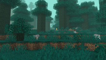 Verdant Forest & Wolves