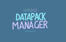 Data Pack Manager With GUI