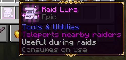 Raid Lure