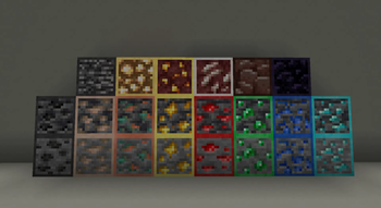 Outlined ores