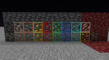 Outlined ores
