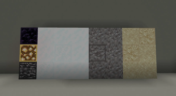 Outlined blocks