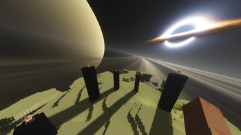 Ender landscape with Iteration Shader