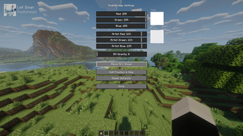Setting Menu