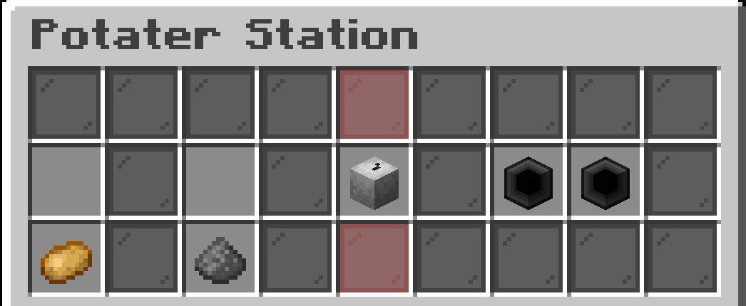 Potater Station GUI