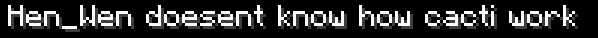 death message for death to cactus