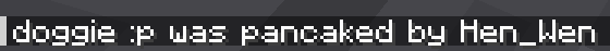 death for getting maced by another player