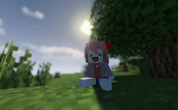 Sayori with shaders