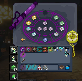 Mastery Tome Screen