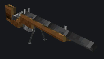 The crossbow, its now a bolt-action rifle.