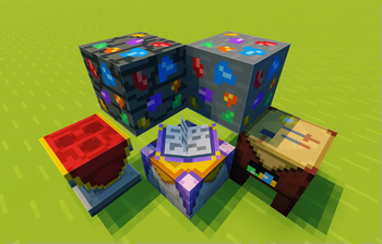 Retextured blocks