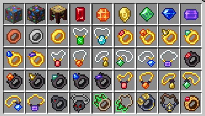 Jewelry mod retextured items