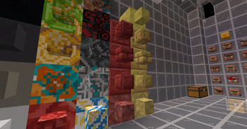 Cinnabar and Sulfur miniblocks.
