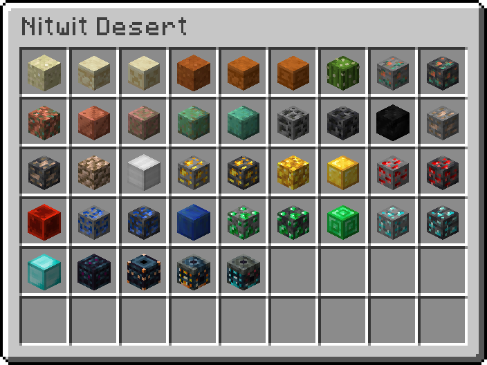 Desert trades